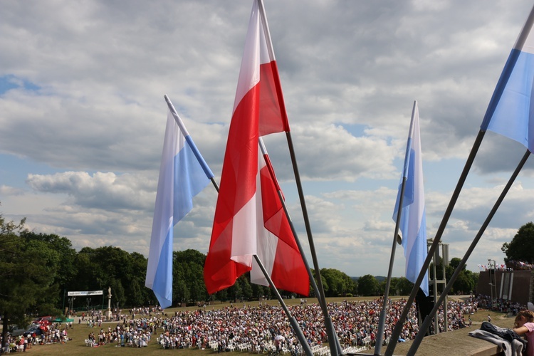 74. Piesza Rybnicka Pielgrzymka. Pątnicy u celu