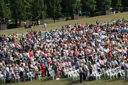 74. Piesza Rybnicka Pielgrzymka. Pątnicy u celu