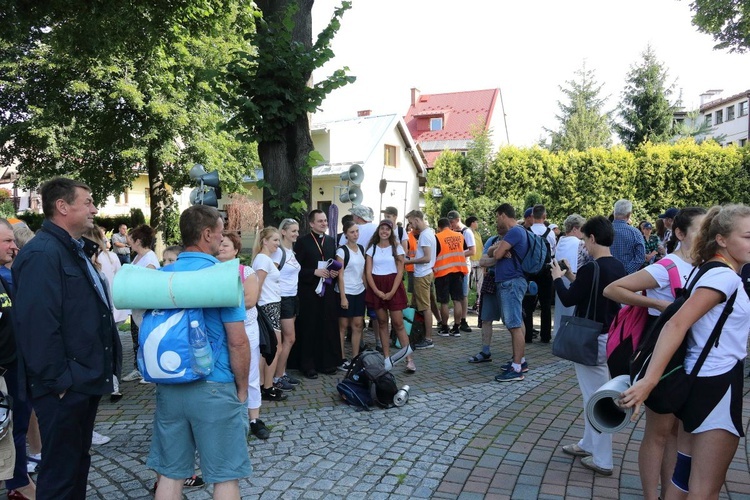 Wyjście PPK z Mszany Dolnej