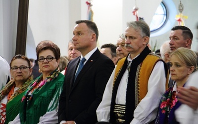 Prezydent RP do górali: Patrząc na was, jestem dumny, że jestem Polakiem