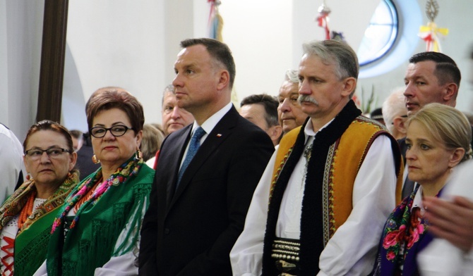 Prezydent RP do górali: Patrząc na was, jestem dumny, że jestem Polakiem