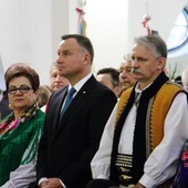 Prezydent RP do górali: Patrząc na was, jestem dumny, że jestem Polakiem