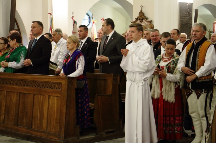 Obchody 100-lecia Związku Podhalan z udziałem prezydenta RP