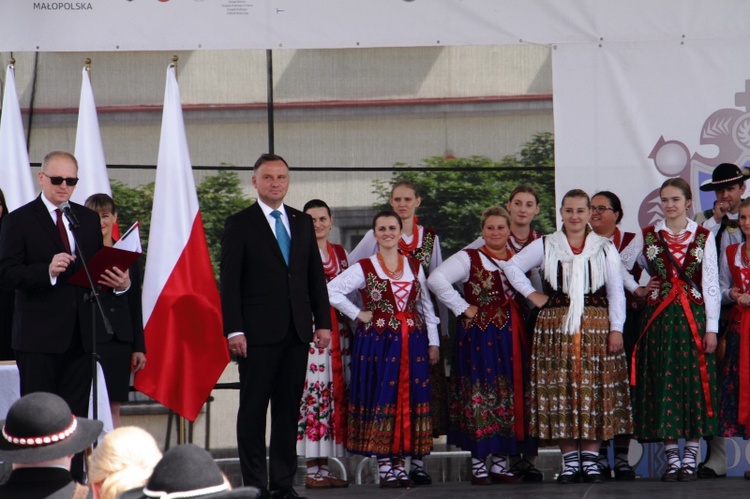 Obchody 100-lecia Związku Podhalan z udziałem prezydenta RP