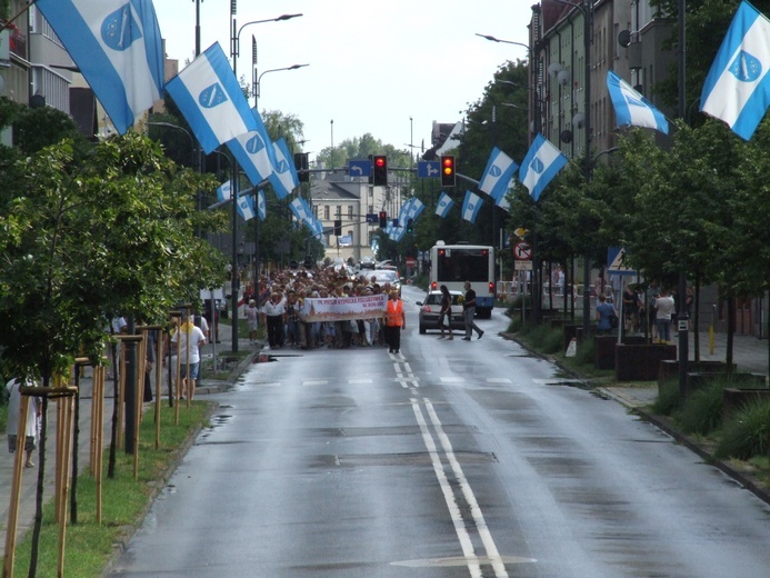 74. Rybnicka Pielgrzymka - powitanie w bazylice