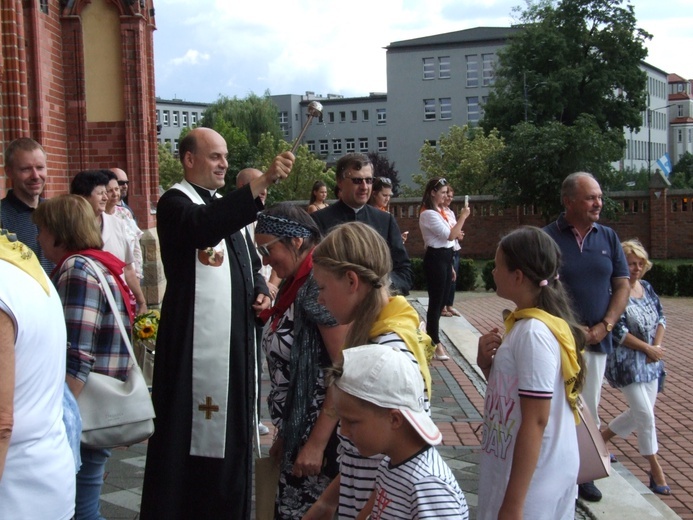 74. Rybnicka Pielgrzymka - powitanie w bazylice