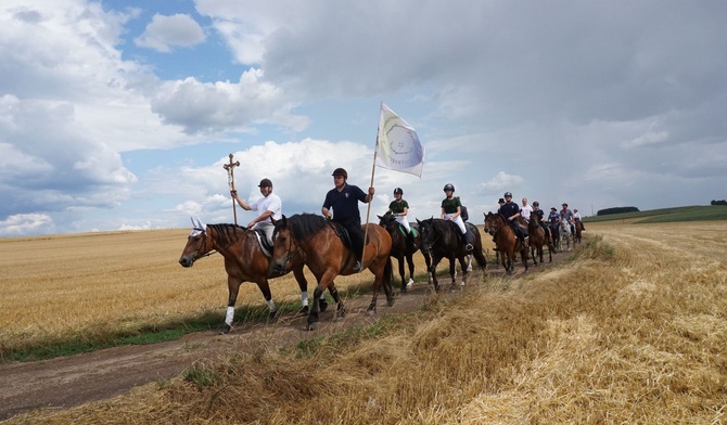 Goj. 10. Pielgrzymka konna do kapliczki Matki Bożej Bolesnej
