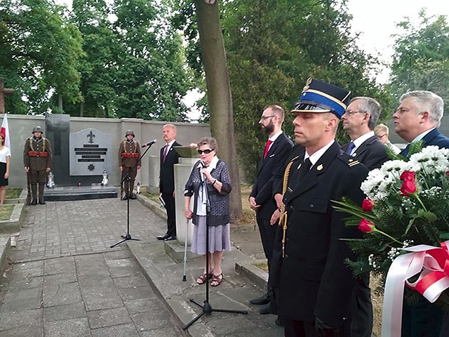 ▲	Uroczystość była okazją do wspomnień, hołdu i wdzięczności.