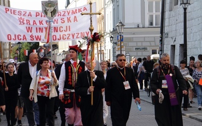 Wyjście 39. Pieszej Pielgrzymki Krakowskiej na Jasną Górę