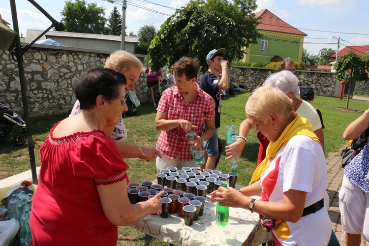 Pielgrzymi w Liszkach 2019