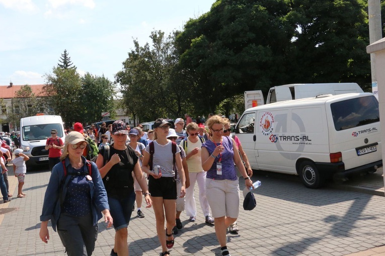 Pielgrzymi w Liszkach 2019