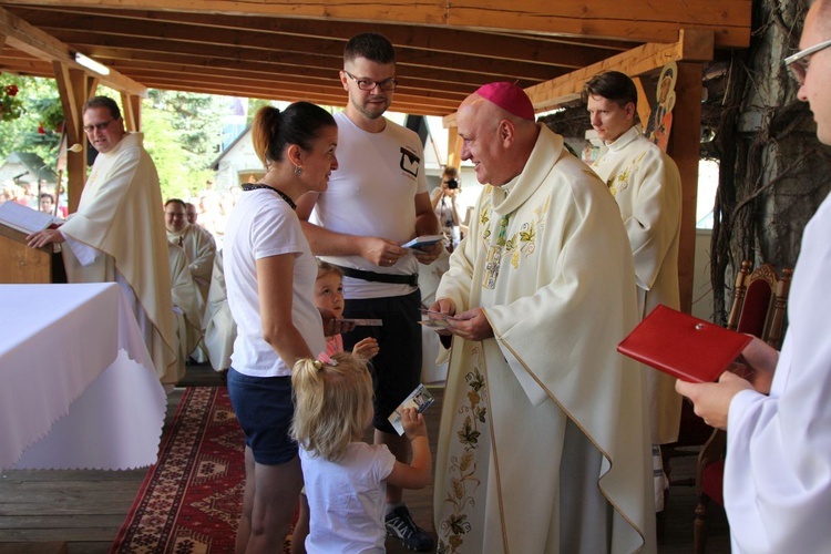 28. Piesza Pielgrzymka Bielsko-Żywiecka na Jasną Górę - Msza św. w Hałcnowie - 2019