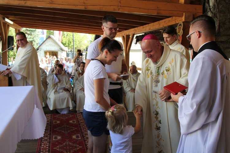 28. Piesza Pielgrzymka Bielsko-Żywiecka na Jasną Górę - Msza św. w Hałcnowie - 2019