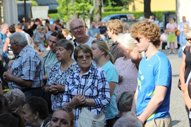 28. Piesza Pielgrzymka Bielsko-Żywiecka na Jasną Górę - Msza św. w Hałcnowie - 2019