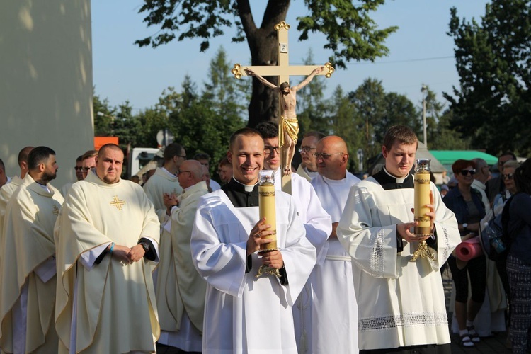 28. Piesza Pielgrzymka Bielsko-Żywiecka na Jasną Górę - Msza św. w Hałcnowie - 2019