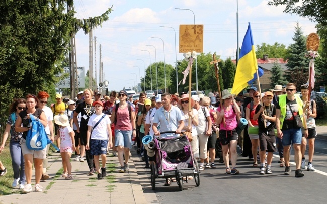 Wyjście pielgrzymki diecezji radomskiej cz. 2