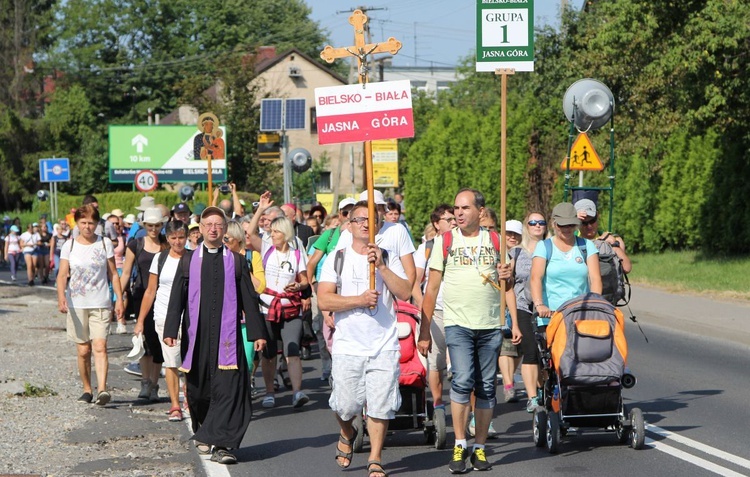 Grupa 1 - z Bielska-Białej na Jasną Górę 2019