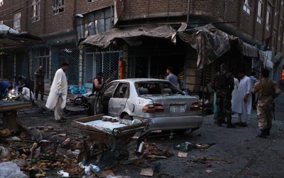 Prawie 100 rannych w wybuchu samochodu pułapki w Kabulu