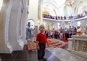 Greckokatolicka liturgia w sanktuarium Matki Bożej Zarwanickiej.
28.07.2019 Ukraina