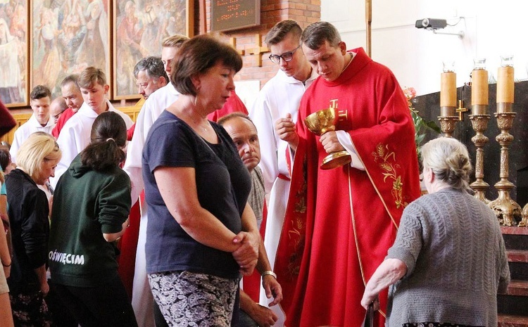 36. Oświęcimska Piesza Pielgrzymka na Jasną Górę - Msza św. u św. Maksymiliana - 2019