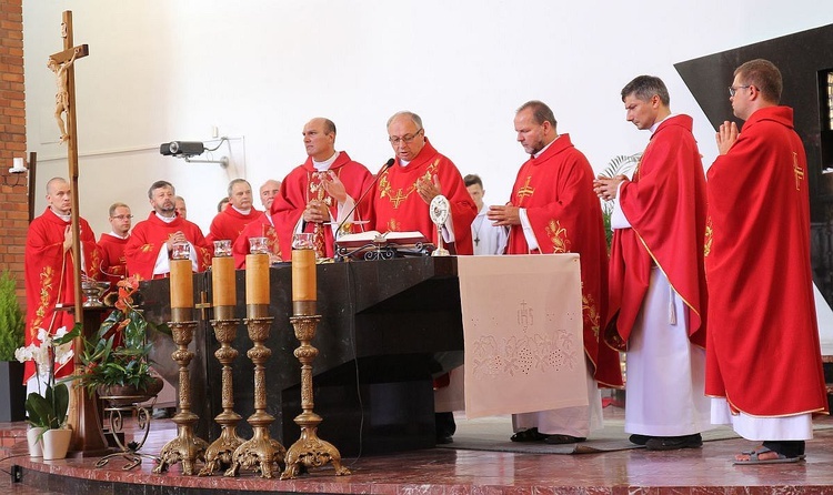 36. Oświęcimska Piesza Pielgrzymka na Jasną Górę - Msza św. u św. Maksymiliana - 2019