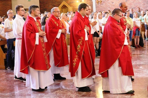 36. Oświęcimska Piesza Pielgrzymka na Jasną Górę - Msza św. u św. Maksymiliana - 2019