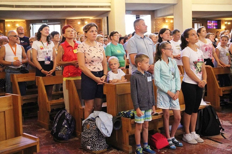 36. Oświęcimska Piesza Pielgrzymka na Jasną Górę - Msza św. u św. Maksymiliana - 2019