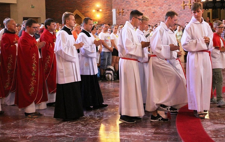 36. Oświęcimska Piesza Pielgrzymka na Jasną Górę - Msza św. u św. Maksymiliana - 2019