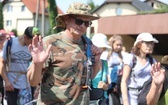 Pielgrzymi hałcnowscy na trasie - w Pisarzowicach - 2019