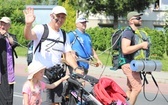 Pielgrzymi hałcnowscy na trasie - w Pisarzowicach - 2019