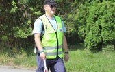Pielgrzymi hałcnowscy na trasie - w Pisarzowicach - 2019
