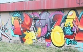 Graffiti przy S17 w Lublinie