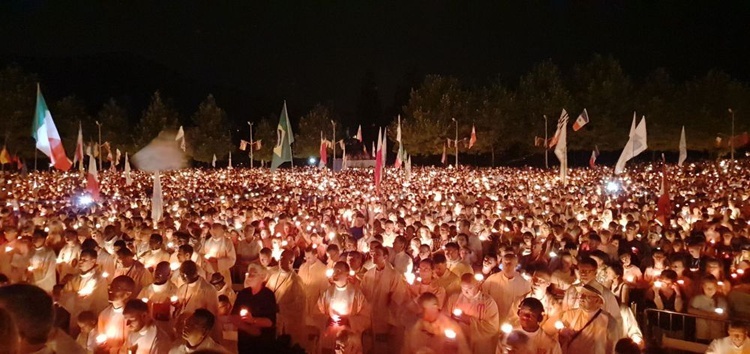 Młodzież z diecezji świdnickiej na Mladifest