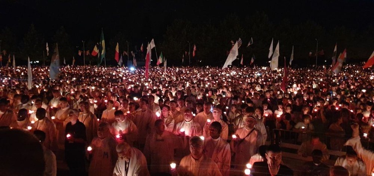 Młodzież z diecezji świdnickiej na Mladifest