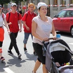 Grupa 4 i 8 - wyjście pielgrzymów hałcnowskich z Wilamowic 2019