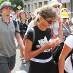 Grupa 4 i 8 - wyjście pielgrzymów hałcnowskich z Wilamowic 2019