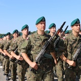Przygotowania do defilady w Katowicach