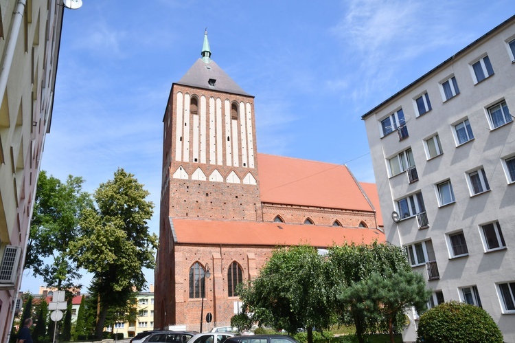 Kościół Mariacki w Sławnie po remoncie