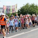 Kolumna z Opoczna na radomskiej pielgrzymce