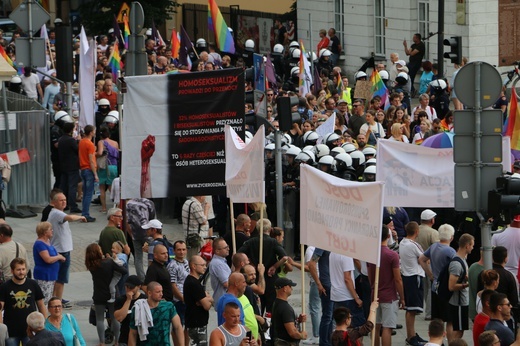 Wokół marszu równości w Płocku