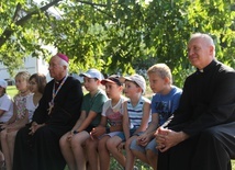 Uczestników półkolonii odwiedził bp Andrzej F. Dziuba.