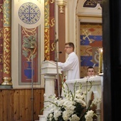 Homilię w kościele w Milejowie wygłosił ks. Kamil Goc.