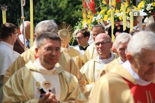 25-lecie sanktuarium św. Jacka w Kamieniu Śląskim