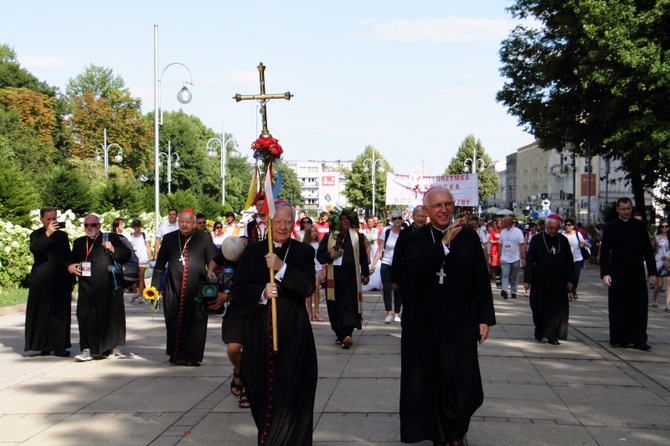 Wejście 39. Pieszej Pielgrzymki Krakowskiej na Jasną Górę