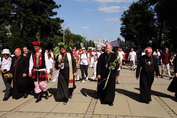 Wejście 39. Pieszej Pielgrzymki Krakowskiej na Jasną Górę