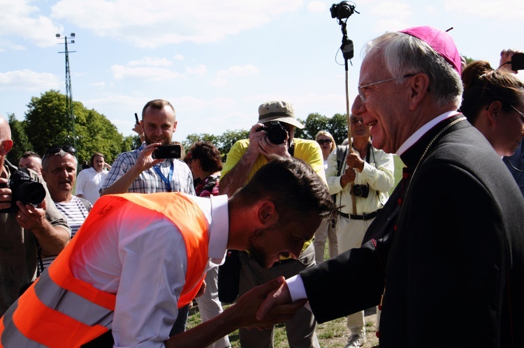 Wejście 39. Pieszej Pielgrzymki Krakowskiej na Jasną Górę