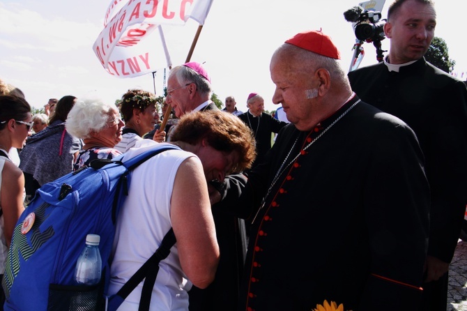 Wejście 39. Pieszej Pielgrzymki Krakowskiej na Jasną Górę