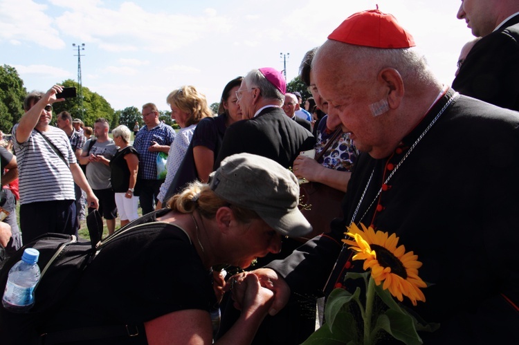 Wejście 39. Pieszej Pielgrzymki Krakowskiej na Jasną Górę