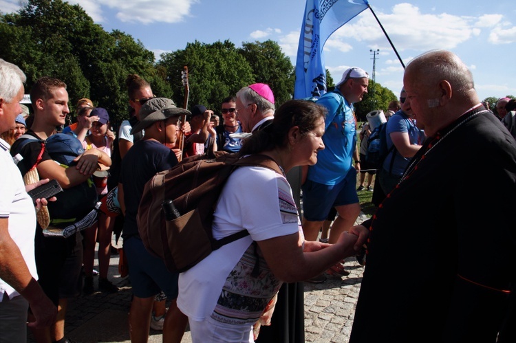 Wejście 39. Pieszej Pielgrzymki Krakowskiej na Jasną Górę