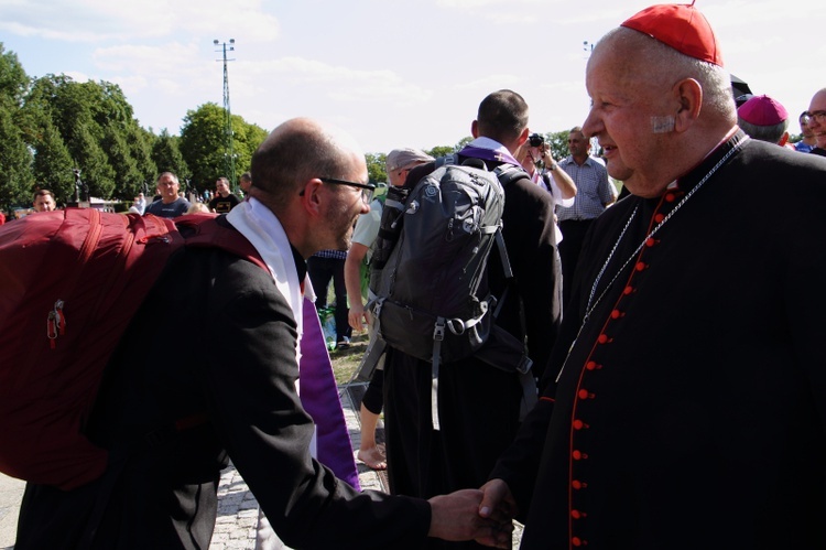 Wejście 39. Pieszej Pielgrzymki Krakowskiej na Jasną Górę